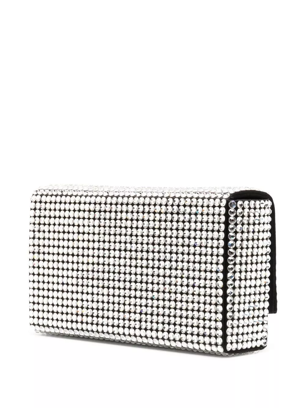 Affordable Amina Muaddi mini Paloma crystal-embellished clutch Women 0118