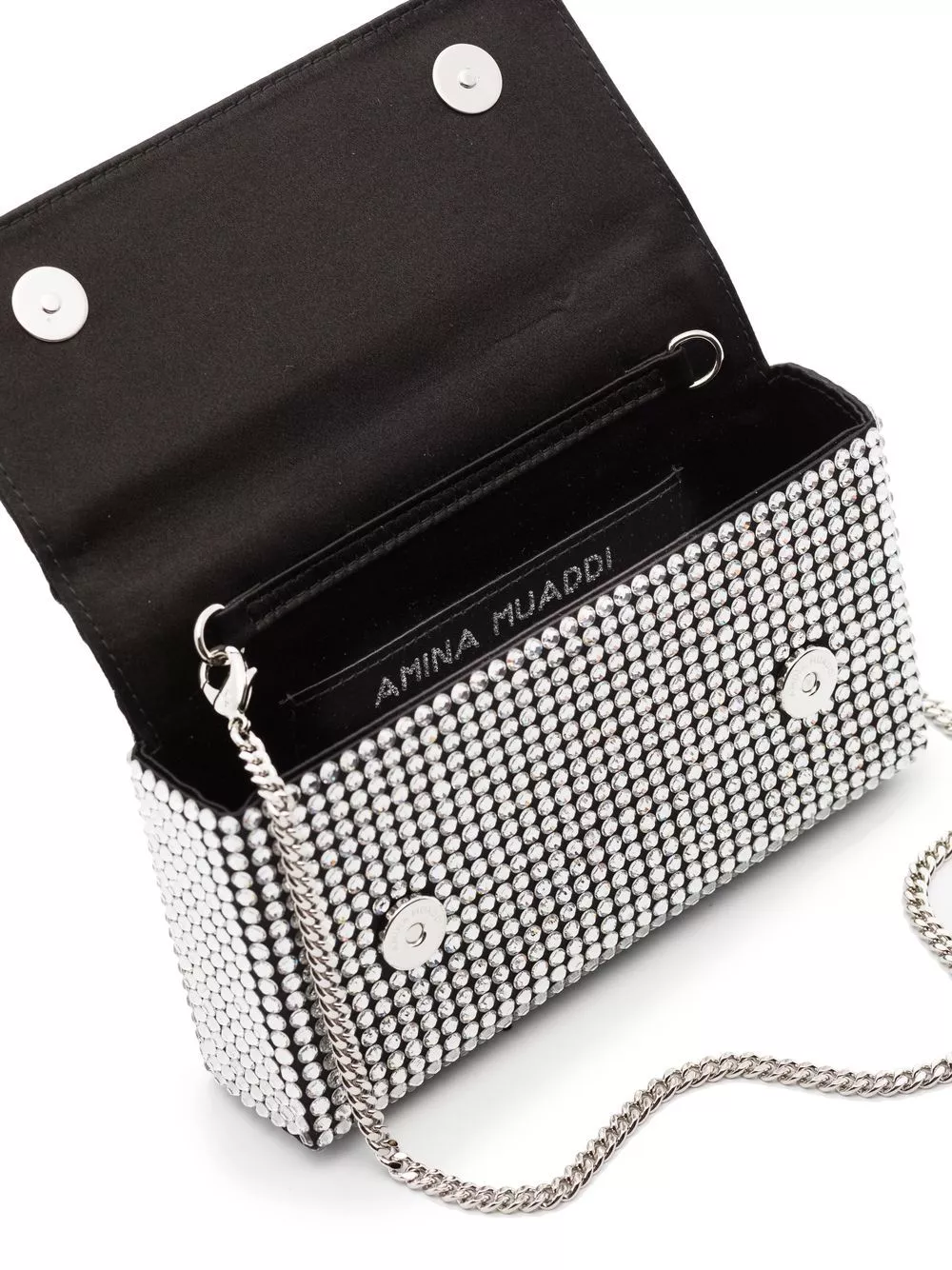 Affordable Amina Muaddi Superamina Paloma crystal-embellished clutch bag Women 0124