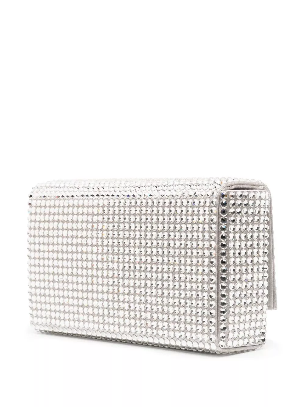 Affordable Amina Muaddi Paloma crystal-embellished clutch bag Women 0131