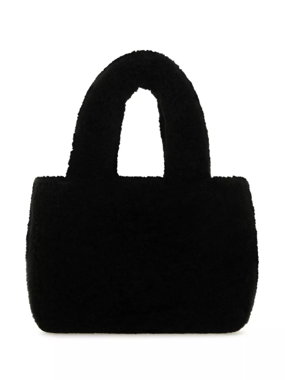 Cheap Amina Muaddi Amini Giuly shearling tote bag Women 0118