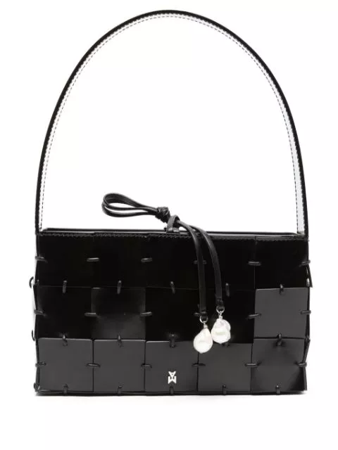 Amina Muaddi Mina leather tote bag Women 0122