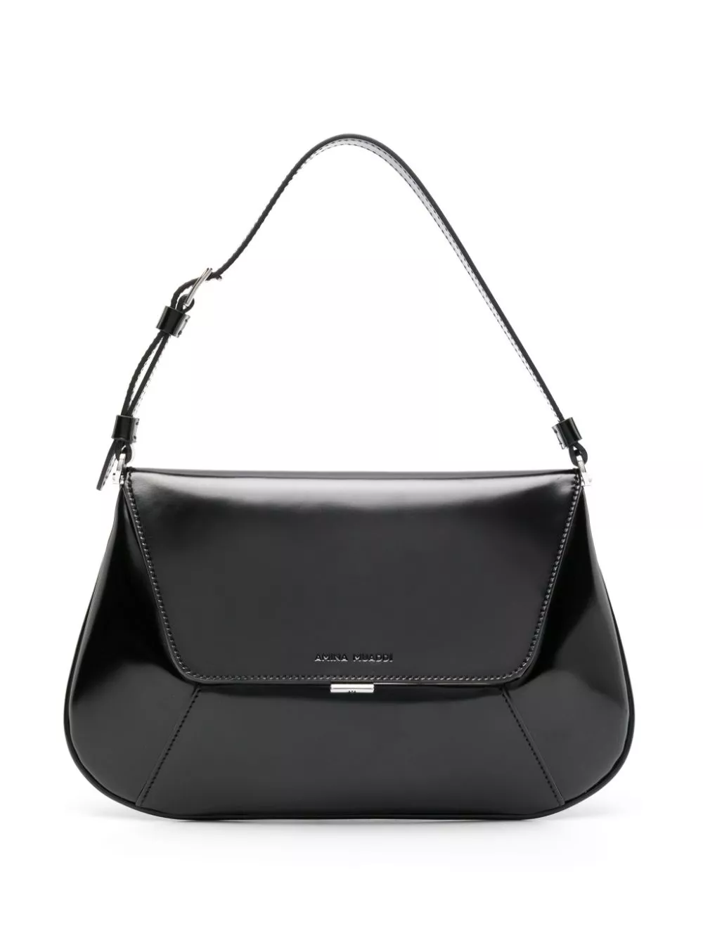 Amina Muaddi Ami patent leather shoulder bag Women 0129