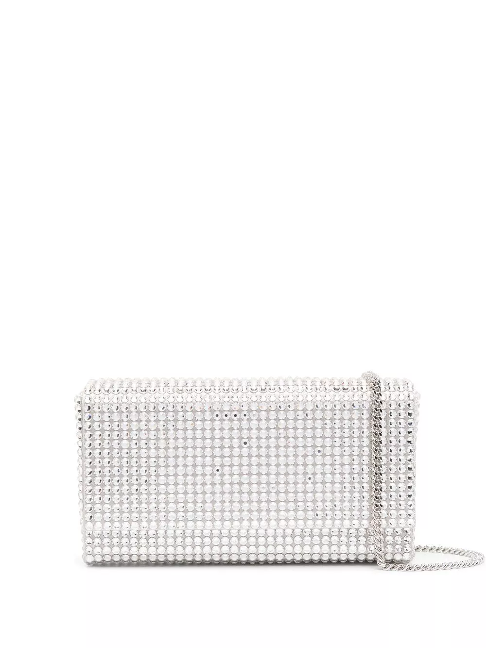 Amina Muaddi Paloma crystal-embellished clutch bag Women 0131