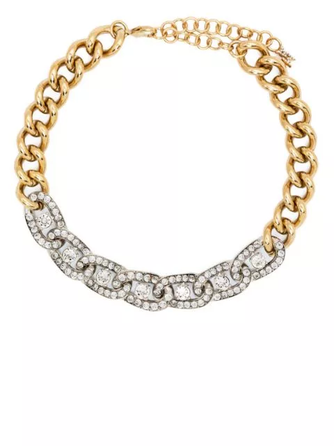 Amina Muaddi Matthew crystal-embellished choker necklace Women 0119