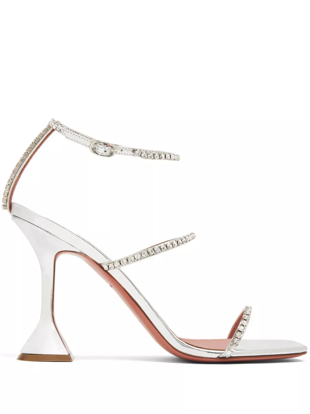 Amina Muaddi Gilda 95mm crystal-embellished sandals Women 0120