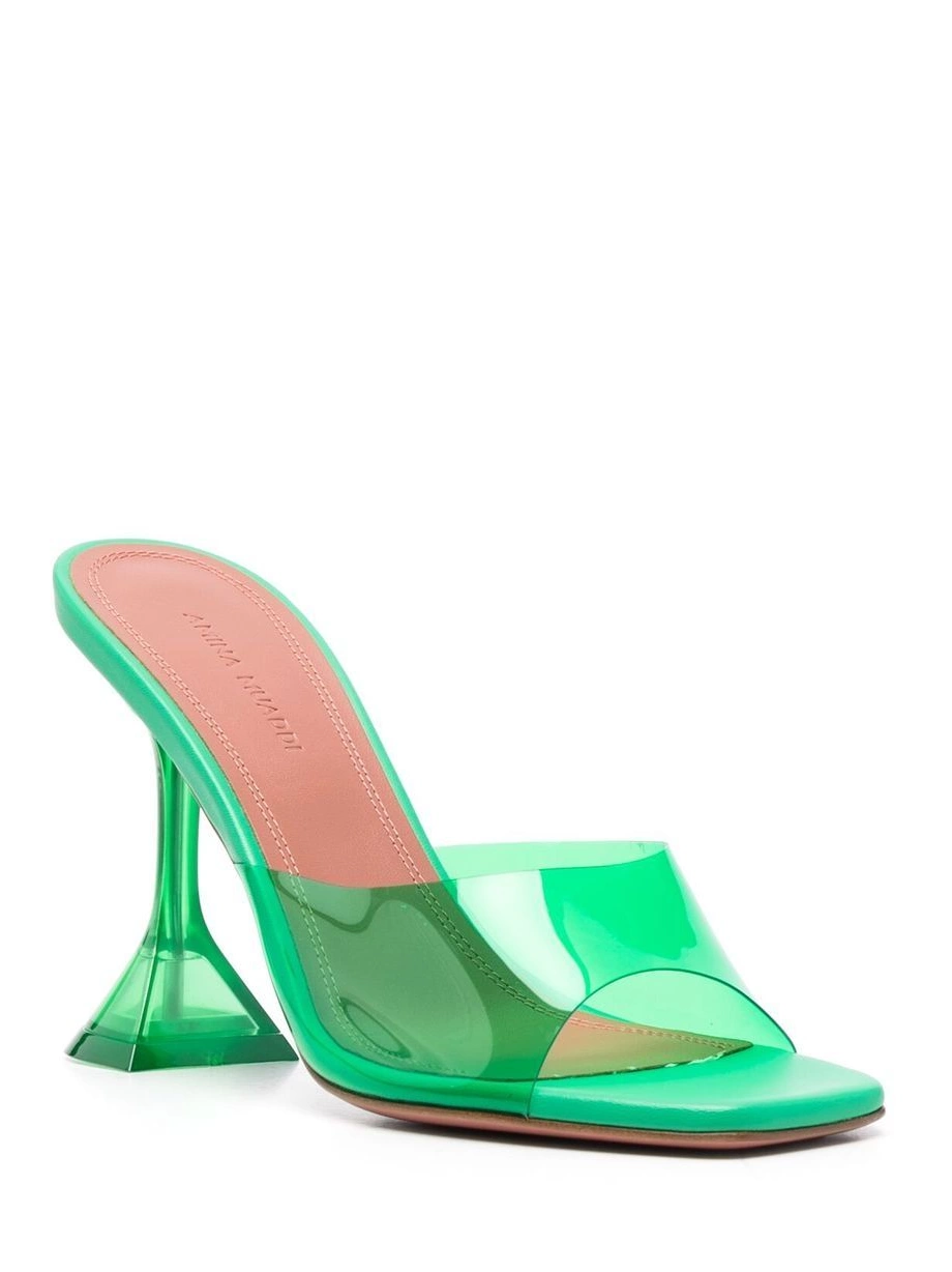 Affordable 95mm Glass Muaddi mules Women Lupita Amina 0215