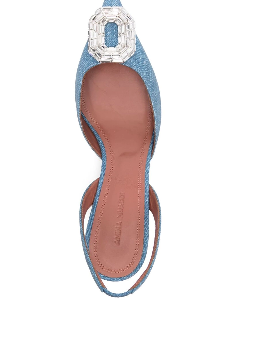 Affordable Muaddi Camelia gem-embellished 60mm Amina Women pumps 0218