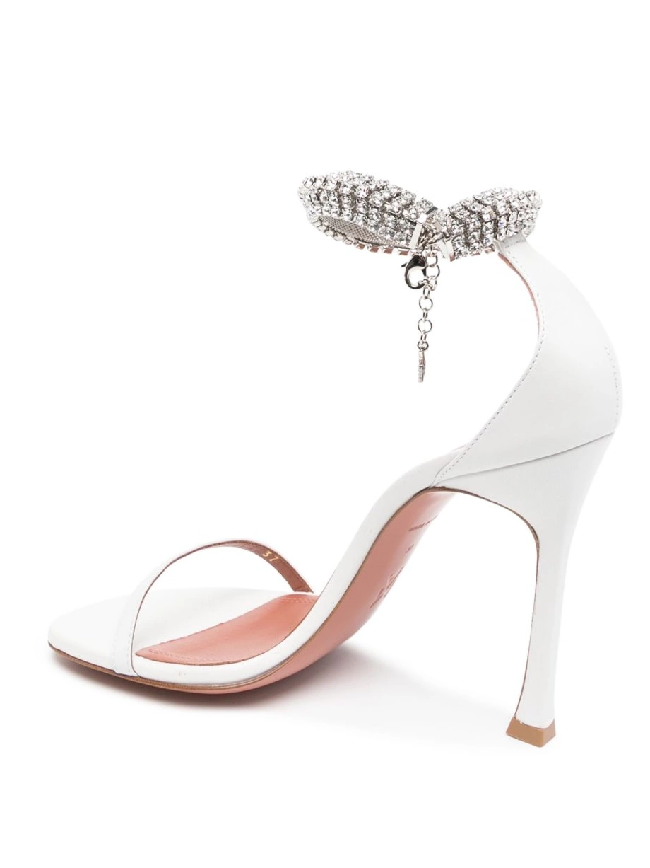 Affordable crystal-embellished Iman 105mm Amina Women sandals Muaddi 0220