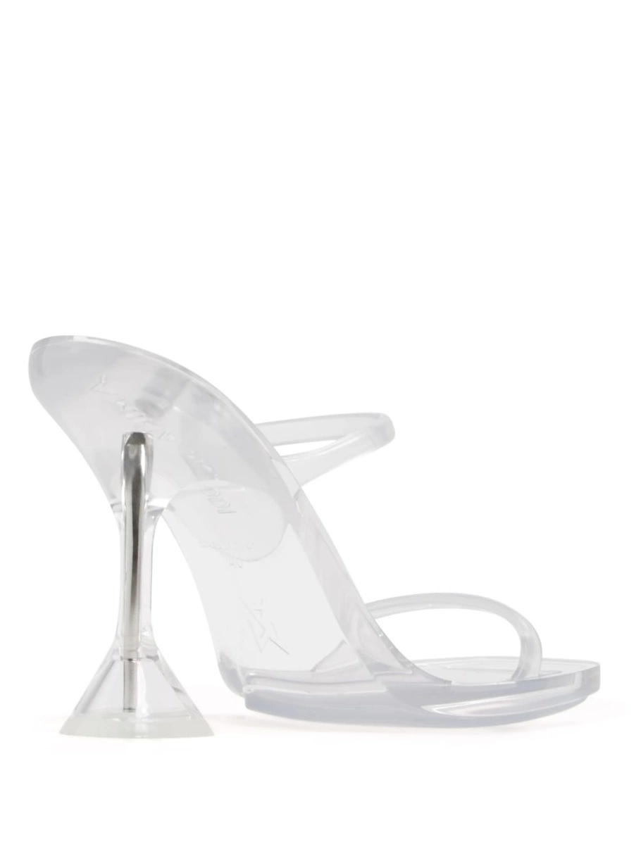 Affordable Brito Amina clear Muaddi Women 95mm mules 0218