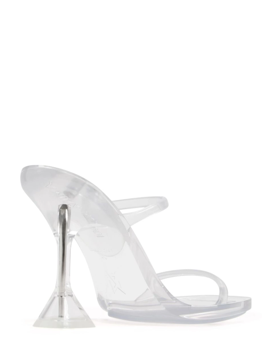 Affordable mules clear Muaddi Women 95mm Amina Brito 0216